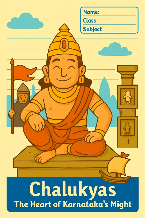 Legends of Karnataka heritage book - Illustrated stories of ancient dynasties